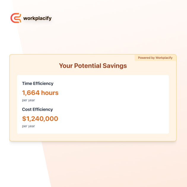 Desk Scheduling Efficiency Calculator Preview